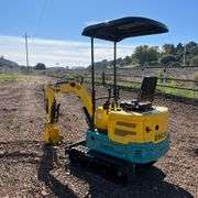 2025 DigMaster DM100 Mini Excavator (New/Unused),(Est. Retail Value $14,000).