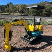 2025 DigMaster DM100 Mini Excavator (New/Unused),(Est. Retail Value $14,000).