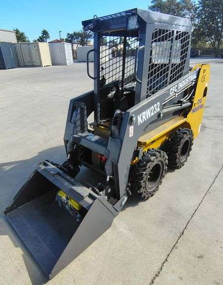 KRW232 Compact Skid-Steer Loader (New/Unused) Retails for $13,000