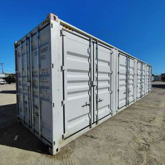 2025 40ft. High Cube Shipping Container w/ 1 End Door & 4 Side Doors (Est. Retail Value ($12,000) (One Trip)