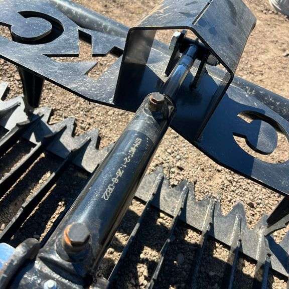 76in Heavy Duty Skid Steer Skeleton Grapple Bucket (New/Unused)