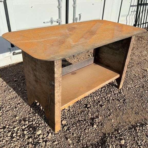 Heavy Duty 5/16" Steel Welding Table (New/Unused) 30in x 57in