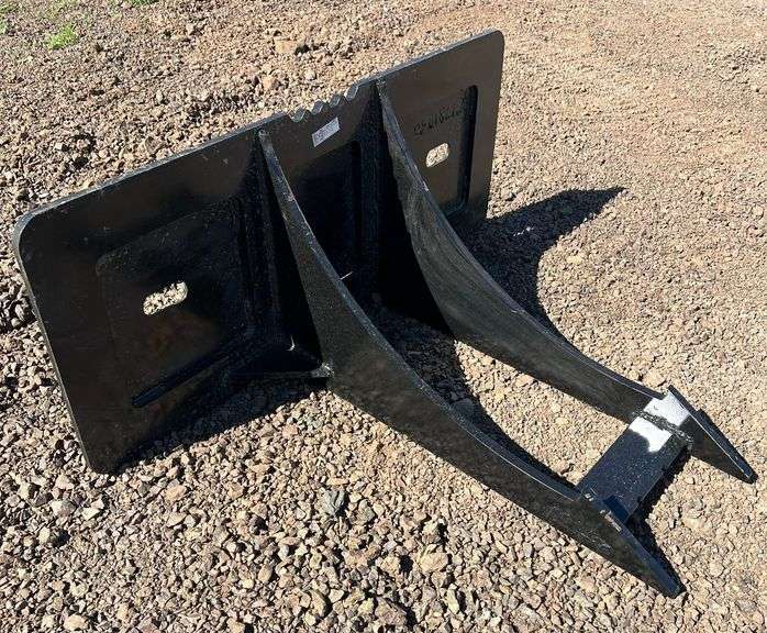 Heavy Duty Skid Steer Rock Digger/Stump Remover (New/Unused)