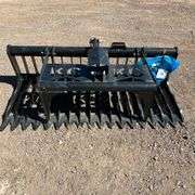 76in Heavy Duty Skid Steer Skeleton Grapple Bucket (New/Unused)