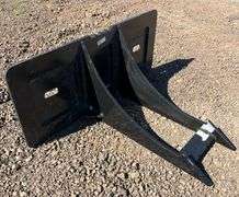 Heavy Duty Skid Steer Rock Digger/Stump Remover (New/Unused)