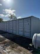 2025 40ft. High Cube Mouse Proof Container w/ 1 End Door & 4 Side Doors (Est. Retail Value ($12,000)