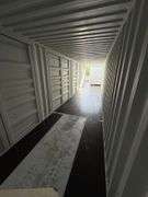 2025 40ft. High Cube Mouse Proof Container w/ 1 End Door & 4 Side Doors (Est. Retail Value ($12,000)