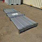(100) 10' x 36" Corrugated Galvanized Sheet Metal (New/Unused)