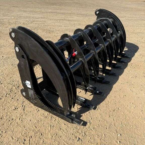 Skid Steer 72in Hydraulic Grapple (New/Unused)