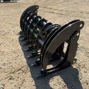 Skid Steer 72in Hydraulic Grapple (New/Unused)