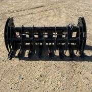 Skid Steer 72in Hydraulic Grapple (New/Unused)