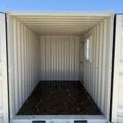 12ft Office Shipping Container w/ Man Door, End Door, Window (New/Unused)