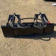 Skid-Steer 72in Hydraulic Grapple Bucket (New/Unused)