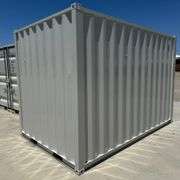 12ft Office Shipping Container w/ Man Door, End Door, Window (New/Unused)