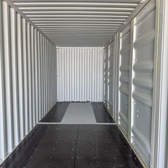 2025 40ft. High Cube Mouse Proof Container w/ 1 End Door & 4 Side Doors (Est. Retail Value ($12,000)