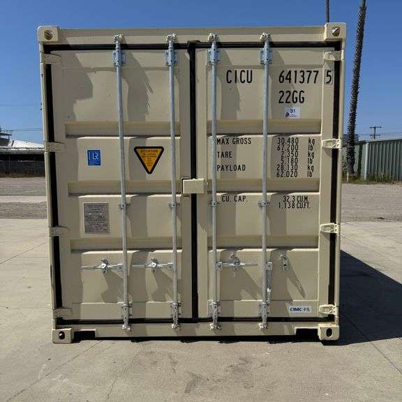 2025 20ft. Mouse Proof Container w/ 1 End Door & 2 Large Side Doors