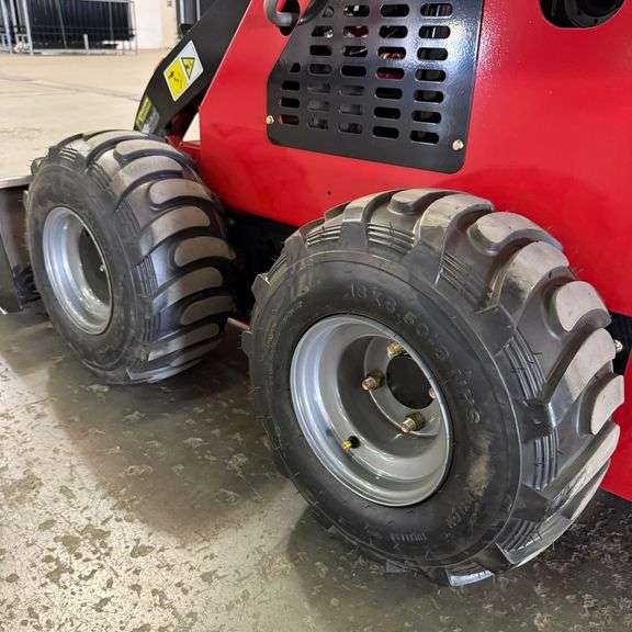 2025 SL323C Mini Skid Steer Loader (New/Unused) (Est. Retail Value $18,800). Includes Bucket and accepts multiple attachments