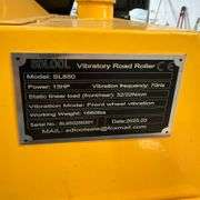2025 Ride-On Vibratory Roller (New/Unused)