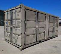 2025 20ft. Mouse Proof Container w/ 1 End Door & 2 Large Side Doors