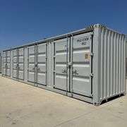 2025 40ft. High Cube Mouse Proof Container w/ 1 End Door & 4 Side Doors (Est. Retail Value ($12,000)
