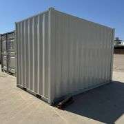 12ft Office Shipping Container w/ Man Door, End Door, Window (New/Unused)