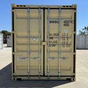 2025 40ft. High Cube Mouse Proof Container w/ 1 End Door & 4 Side Doors (Est. Retail Value ($12,000)