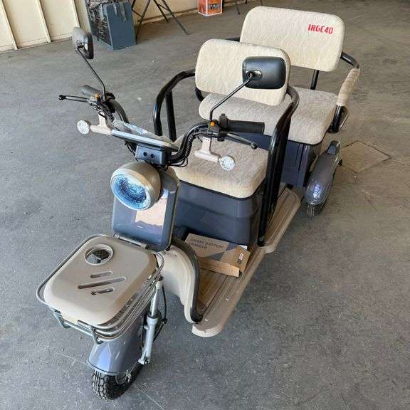 600W 3-Person Electric Cart (New/Unused)