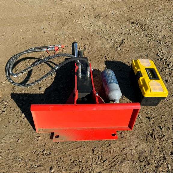 Mini Skid-Steer Breaker (New/Unused) W/Two Bits