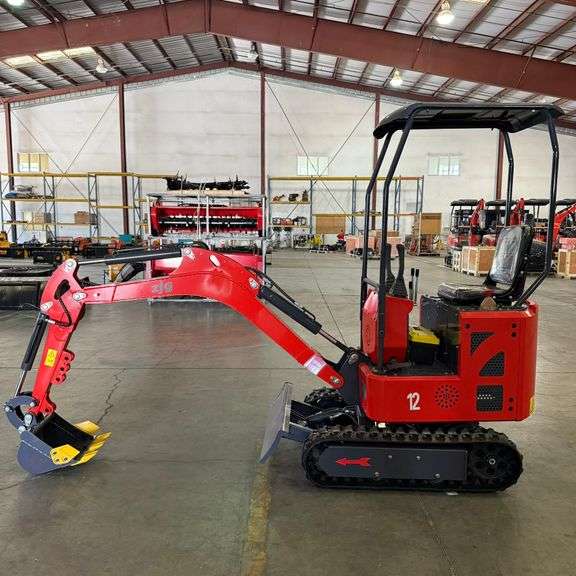 2025 YOUERT YOU12 1-Ton Mini-Excavator with dozer blade (New/Unused)