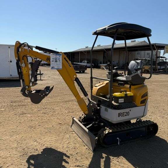 2025 Yanmar 23HP Diesel IRE20 Mini-Excavator W/Pilot Controls & Swing Boom (New/Unused)(Est. Retail Value $23,000).