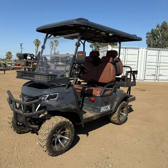 IRGC80 Electric Golf Cart (New/Unused) Plugs into standard 110 outlet , Compare to EZGO at $13,499