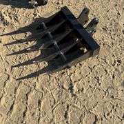 11 Piece Mini Excavator Heavy Duty Attachment Set (New/Unused)