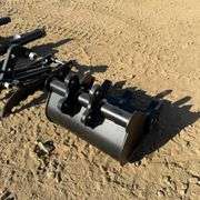 11 Piece Mini Excavator Heavy Duty Attachment Set (New/Unused)