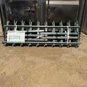 (5) 3.6ft x 6.6ft Lawn Fence Panels (New/Unused) Powder Coated + Galvanized