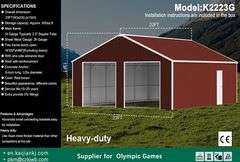 22' x 23' All Metal Garage (New/Unused)