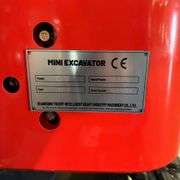 2025 YOUERT YOU12 1-Ton Mini-Excavator with dozer blade (New/Unused)
