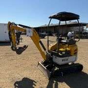 2025 Yanmar 23HP Diesel IRE20 Mini-Excavator W/Pilot Controls & Swing Boom (New/Unused)(Est. Retail Value $23,000).