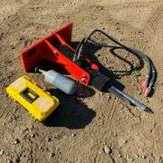Mini Skid-Steer Breaker (New/Unused) W/Two Bits
