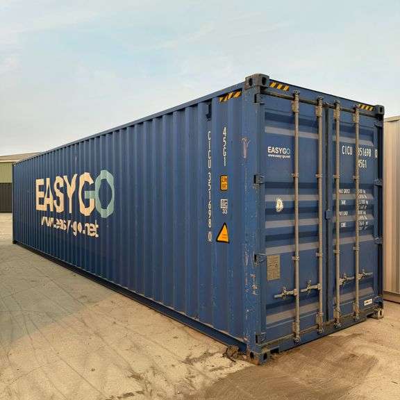 40' High Cube Shipping Container w/ 1 End Door