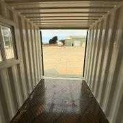 2025 12ft Office Shipping Container w/ Man Door, End Door, Window (New/Unused)