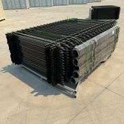(30) 10’ x 7’ Iron Fence Panels w/ 29 Posts (New/Unused)