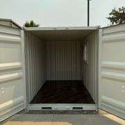2025 12ft Office Shipping Container w/ Man Door, End Door, Window (New/Unused)