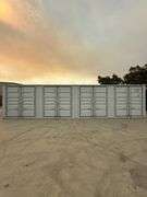 2025 40ft. High Cube Shipping Container w/ 1 End Door & 4 Side Doors (Est. Retail Value ($12,000) (One Trip)