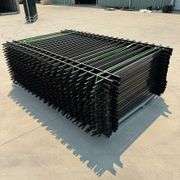 (30) 10’ x 7’ Iron Fence Panels w/ 29 Posts (New/Unused)