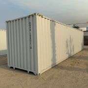 2025 40ft. High Cube Mouse Proof Container w/ 1 End Door & 4 Side Doors (Est. Retail Value ($12,000)