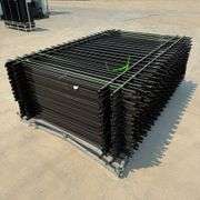 (30) 10’ x 7’ Iron Fence Panels w/ 29 Posts (New/Unused)