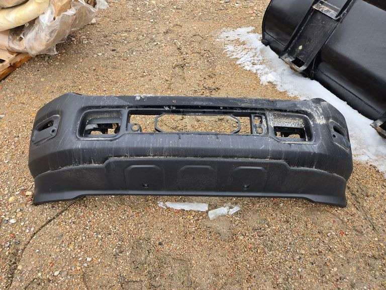 Black Front Bumper