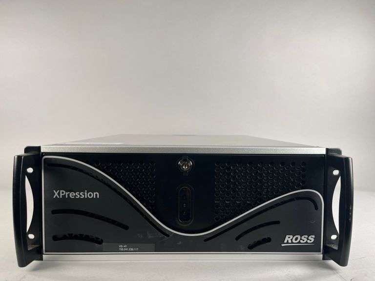 Ross Video Xpression (M6) 4RU Xpression Chassis Xpression Studio SCE, UX VCC, Xpression API Option, 