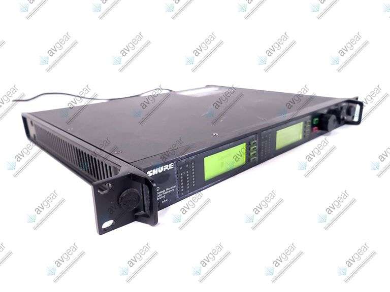 Shure UR4D H4 Wireless Receiver (518-578 MHz)
