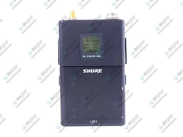 Shure UR1 H4 Bodypack Wireless Transmitter (518-578 HMz)